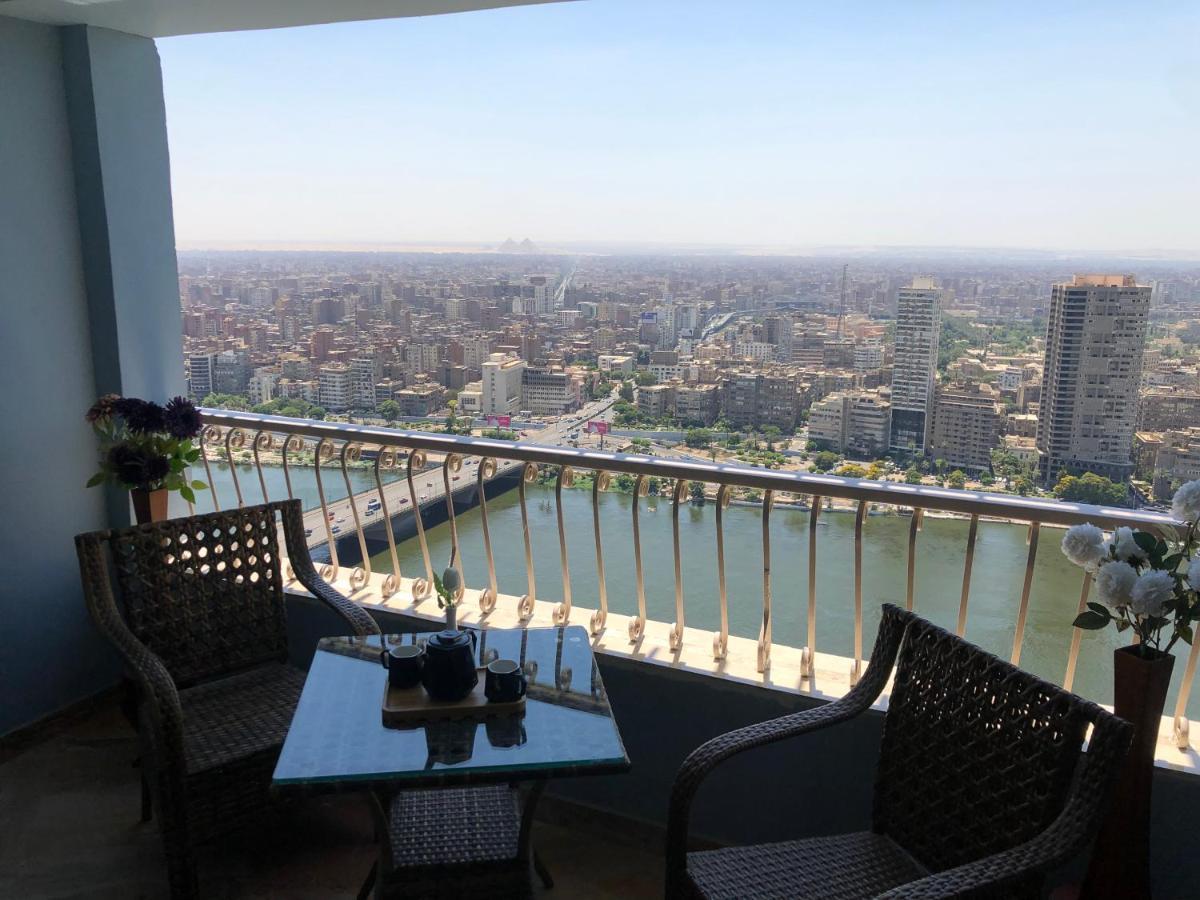 Pyramids Nile Tower Hotel Kairo Bagian luar foto